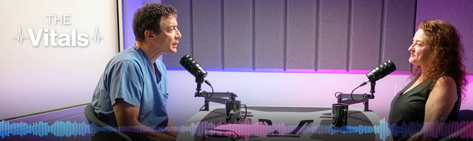 image of Pattie McCluskey and host